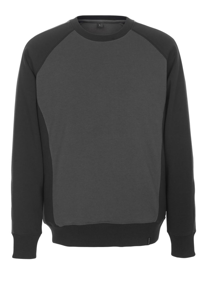 Sweatshirt - donkerantraciet/zwart