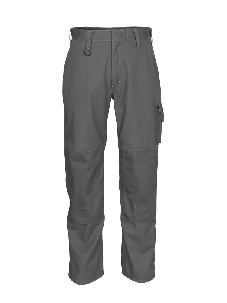 Broek met kniezakken - donkerantraciet
