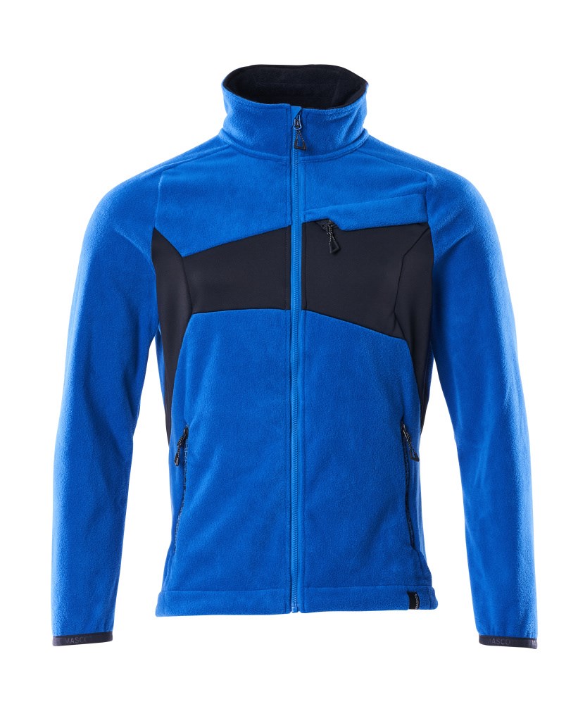 Fleece jas - helder blauw/donkermarine