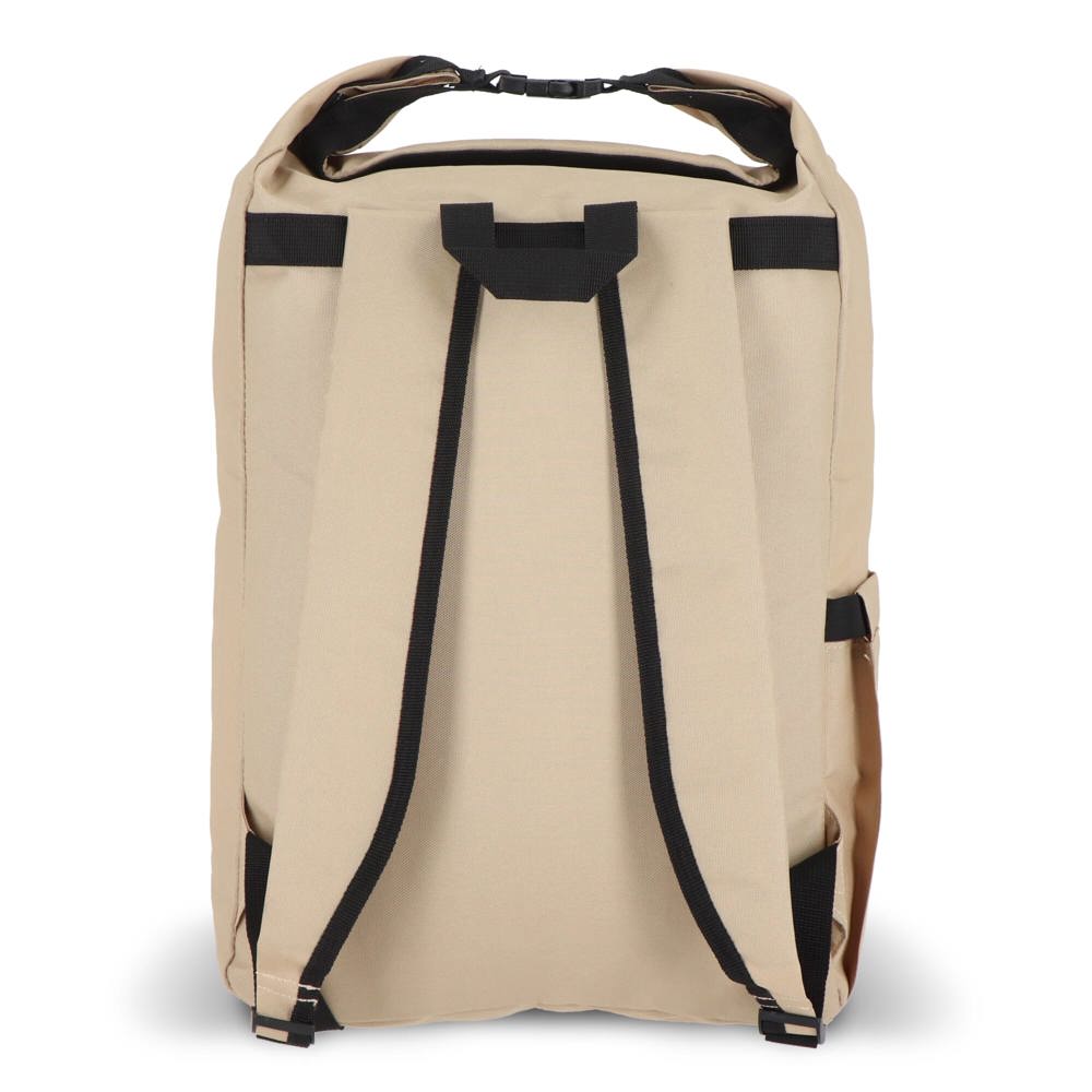 R-PET 600D Rolltop gesp rugzak 20L