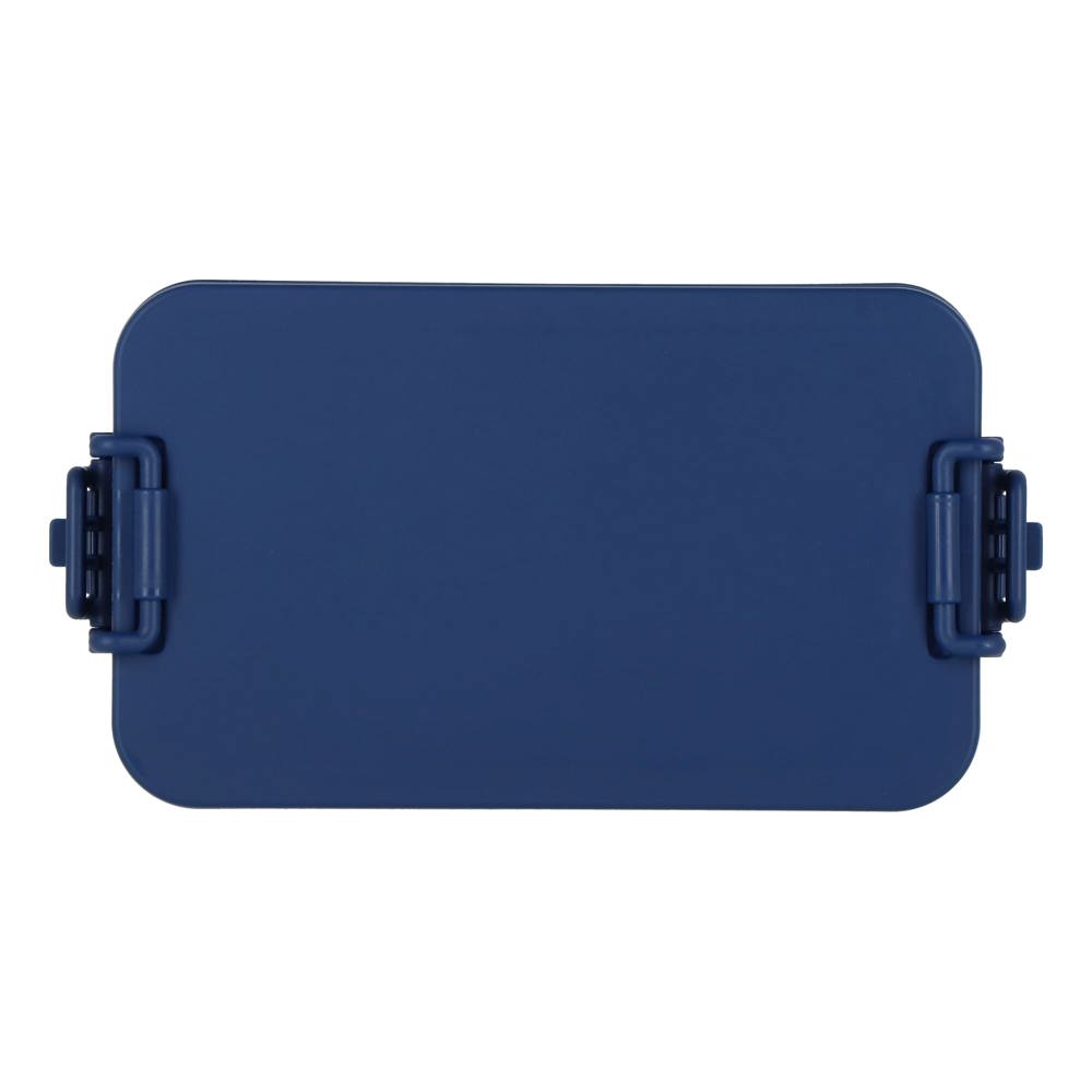 Dubbellaagse Lunchbox met Bestek