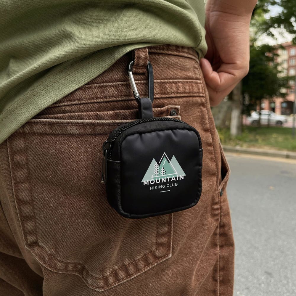 Nylon Earphones Pouch 6.5 x 6 cm