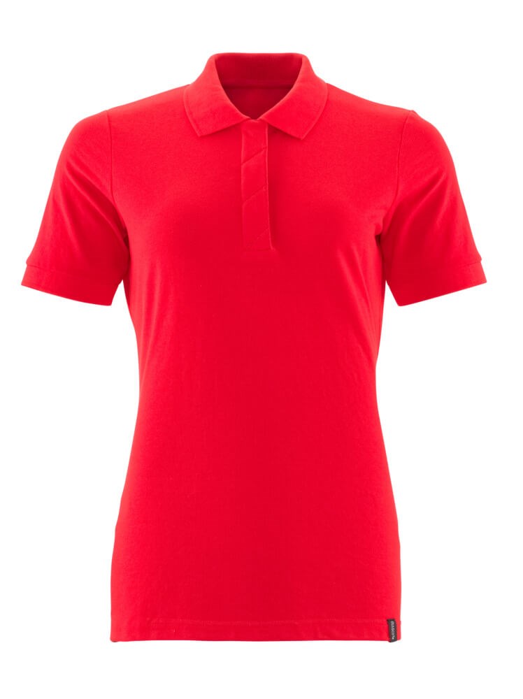 Poloshirt - signaalrood